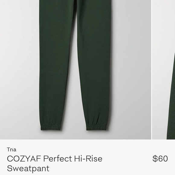 TNA Cozy AF Perfect Hi-Rise Sweatpants - Picture 2 of 7